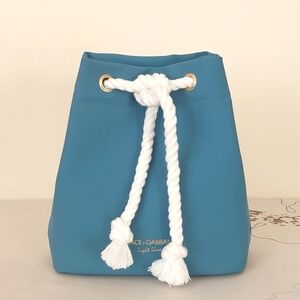Dolce&Gabbana light blue cosmetic bag